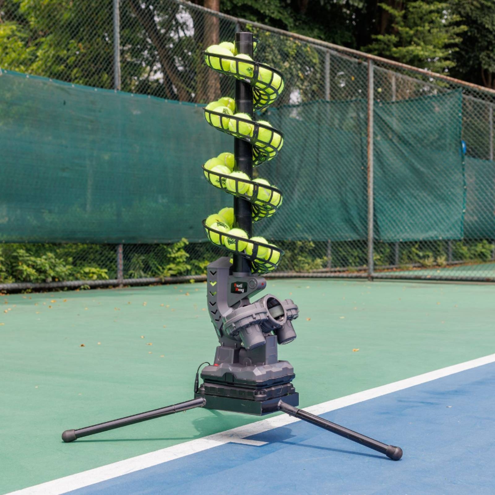 Sports Equipment For Tennis - Tennis Ball Machine Multi-Angle Tennis Serving