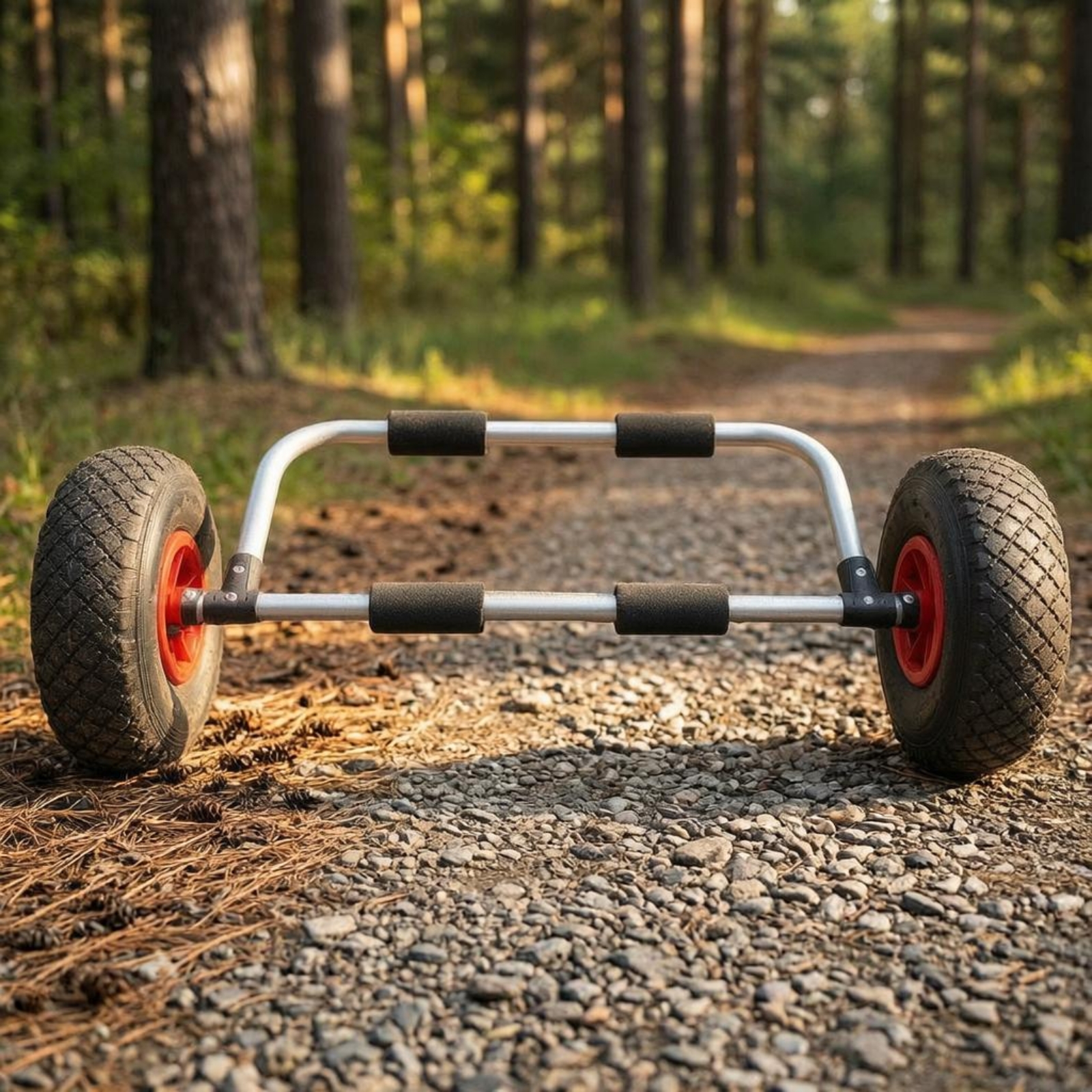Aluminum Kayak Cart Practical  - Sports Equipment Trolley 评论和价格