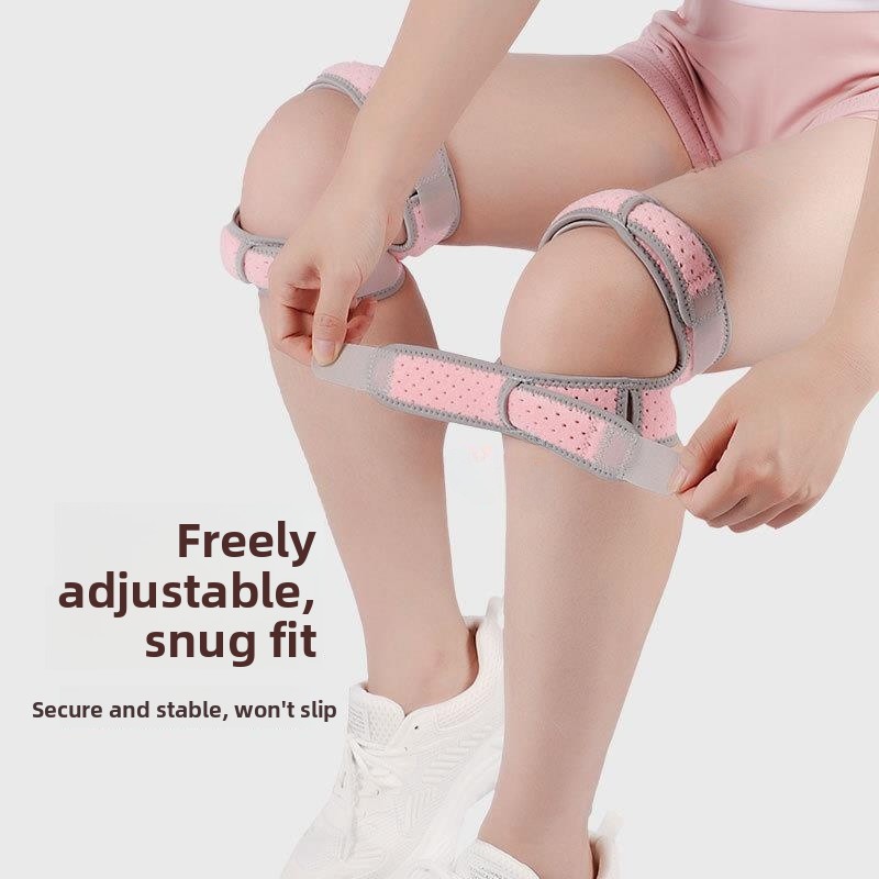 Dual-Lane Silicone Patellar Te - Sports Equipment Knee Support 评论和价格