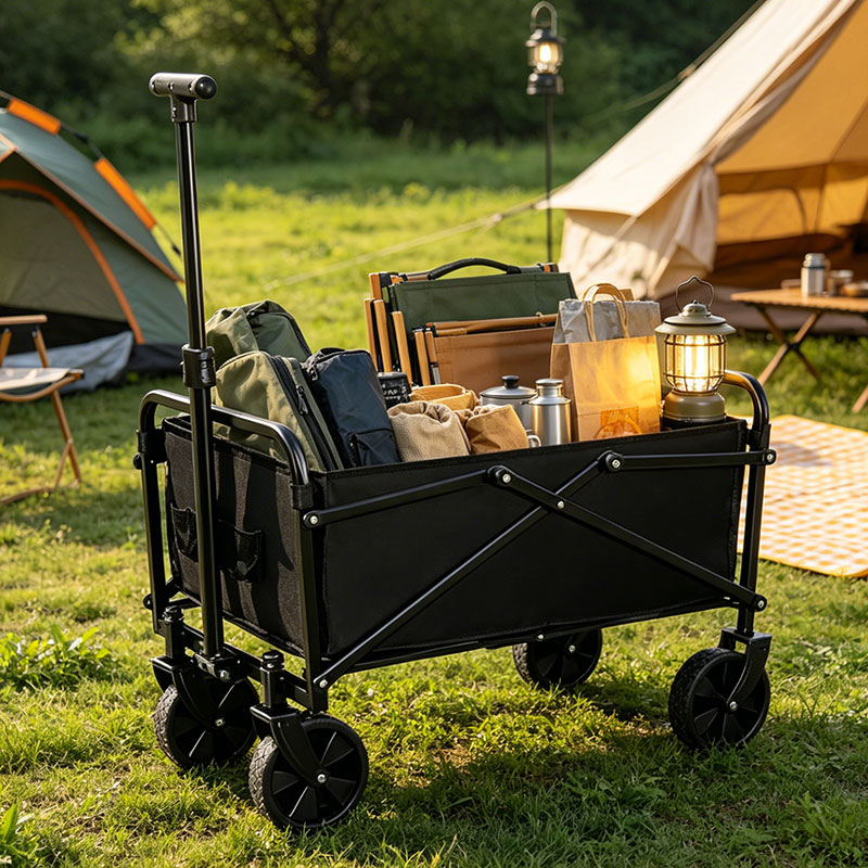 1PC Foldable Camping Wagon Car - Sports Equipment Trolley 评论和价格