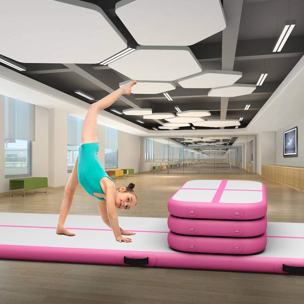 Gym Mat Inflatable Gymnastics  - Tumbling Air Track 评论和价格