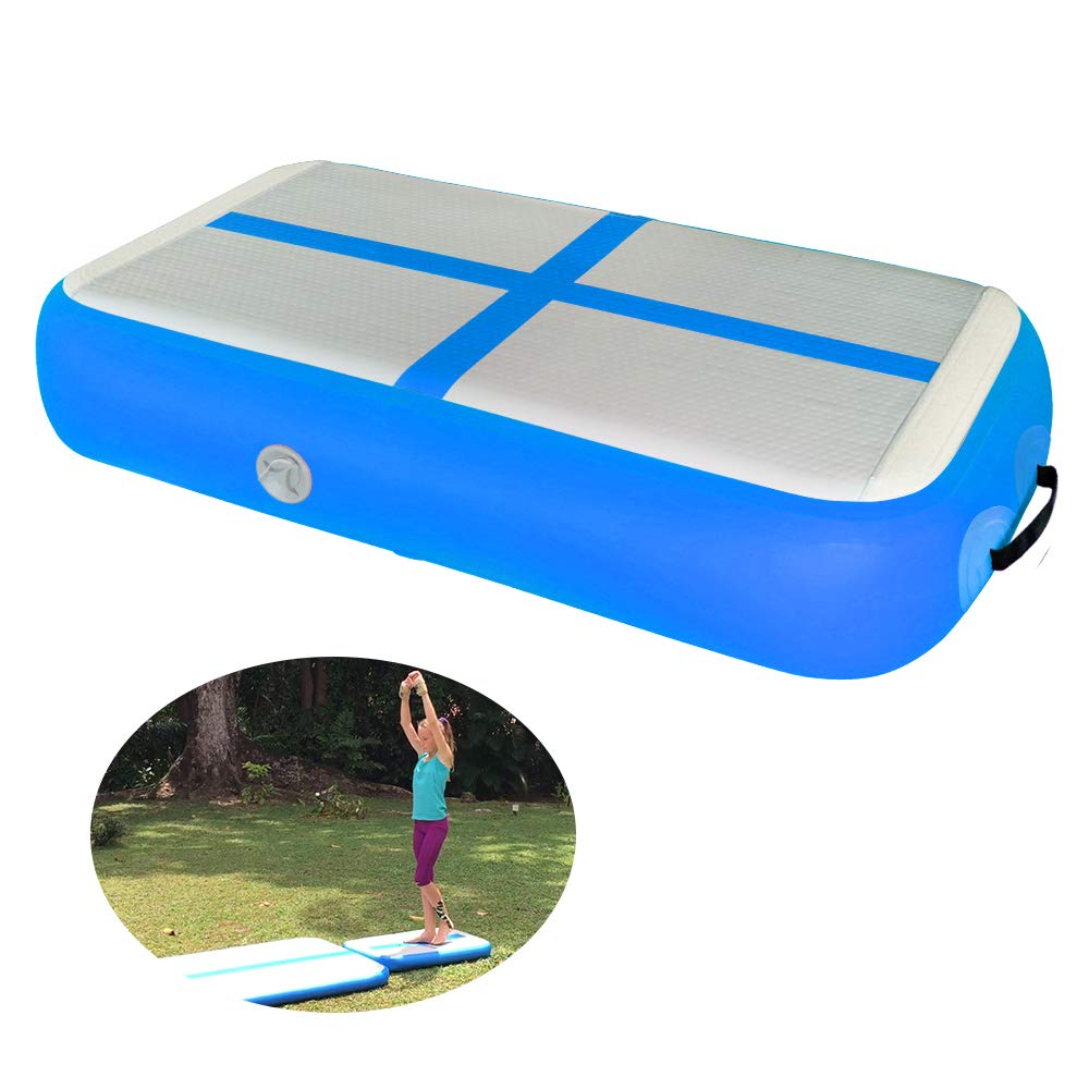 Gym Mat Inflatable Gymnastics  - Tumbling Air Track 评论和价格