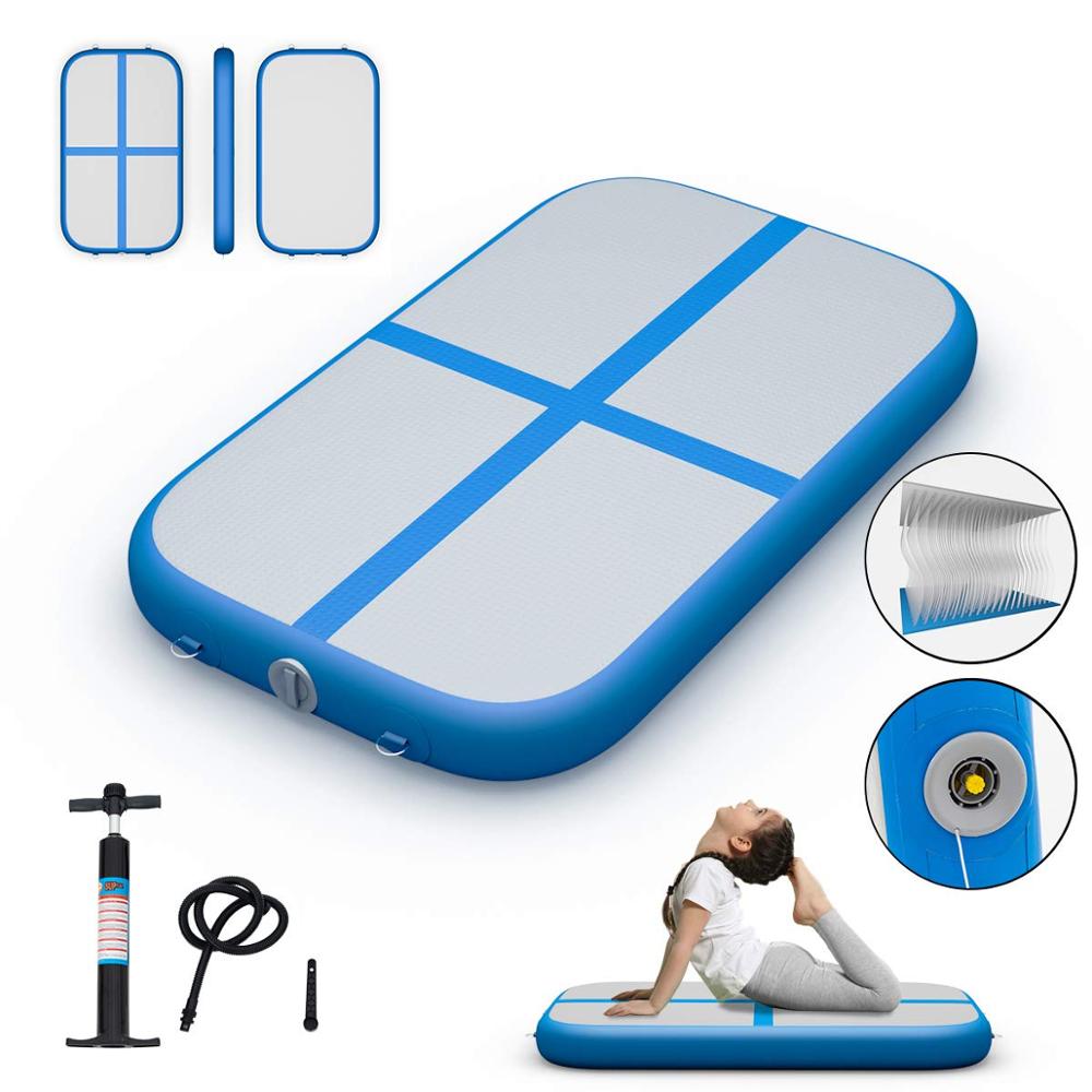 Gym Mat Inflatable Gymnastics  - Tumbling Air Track 评论和价格