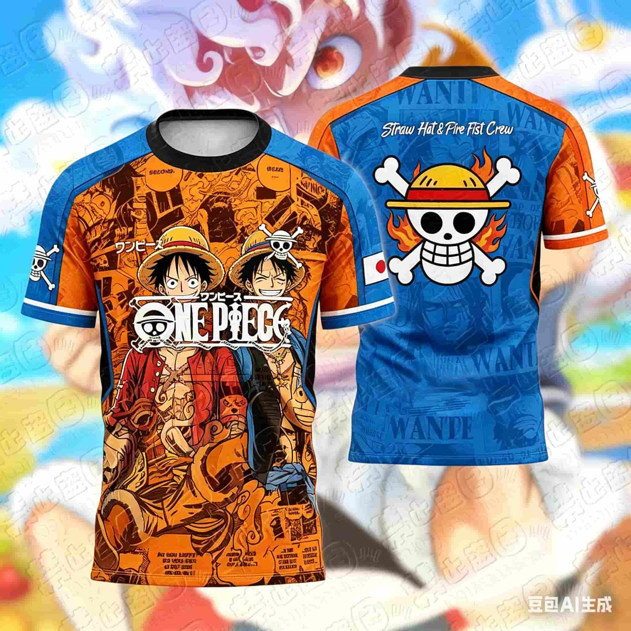 One Piece Anime Luffy Gear 5 3 - Sports Equipment Jersey 评论和价格