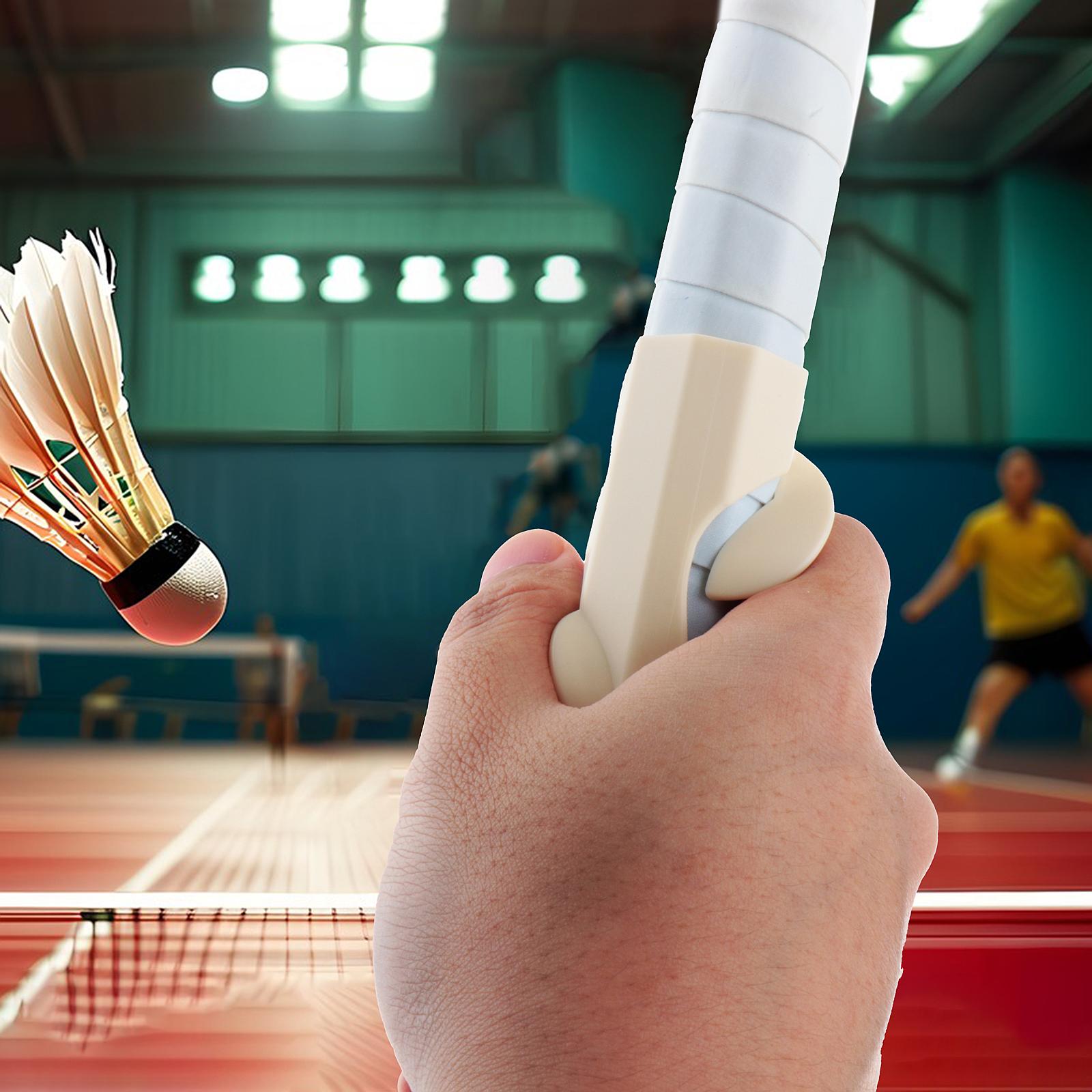 Badminton Grip Aid Posture Cor - Sports Equipment For Tennis 评论和价格