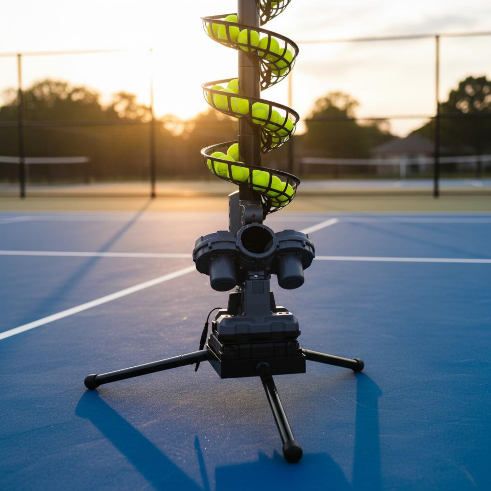 Tennis Ball Machine Multi-Angl - Sports Equipment For Tennis 评论和价格