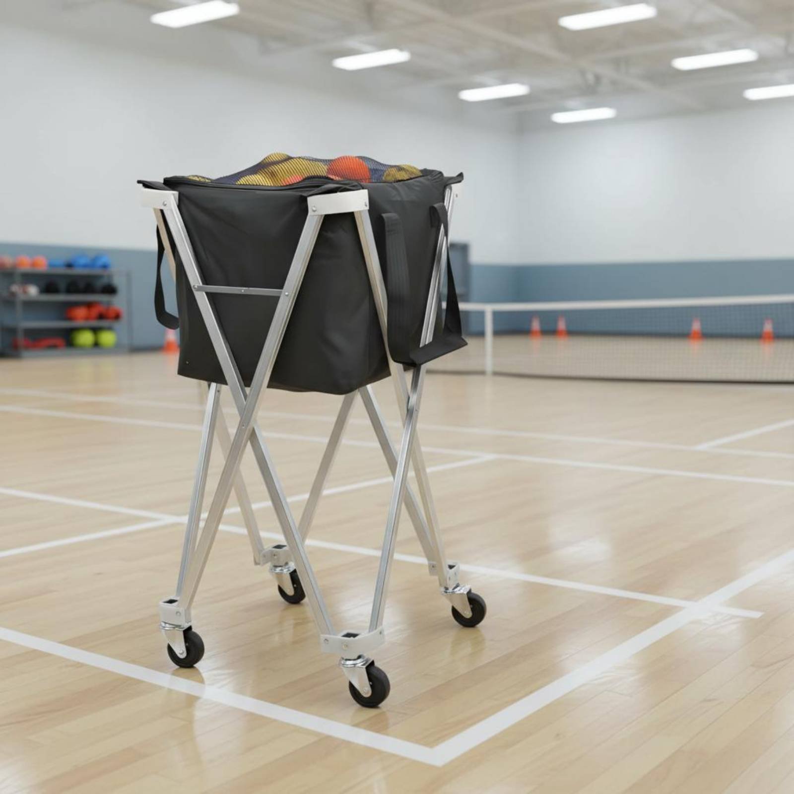 Pickleball Carrier with Wheels - Sports Equipment For Tennis 评论和价格