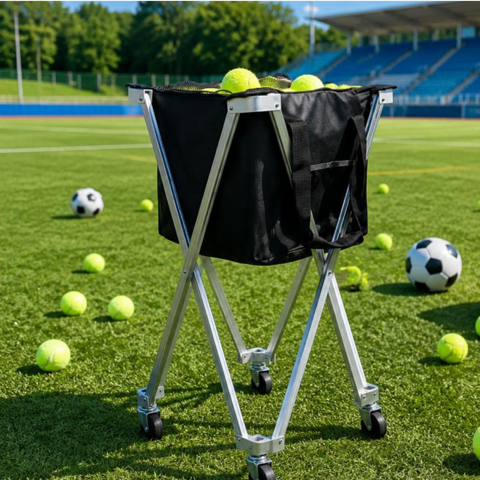 Pickleball Carrier with Wheels - Sports Equipment For Tennis 评论和价格