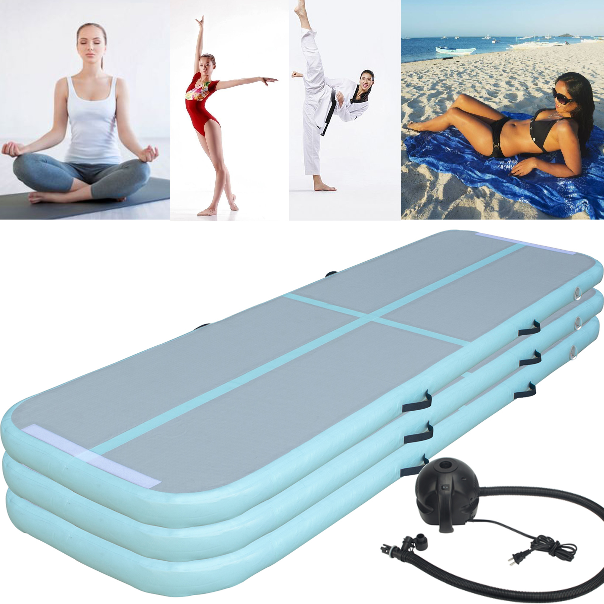 Inflatable Gymnastics AirTrack - Tumbling Air Track 评论和价格