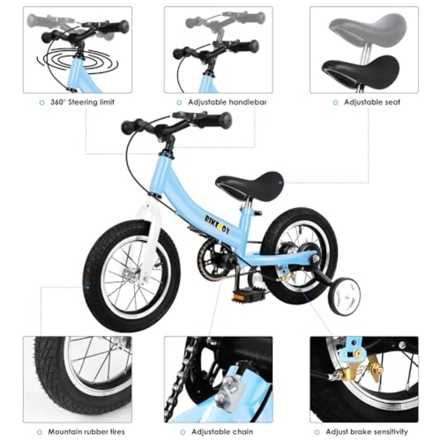 Balance Bike 2 in 1,The Dual U - Balance Bike Kids 评论和价格