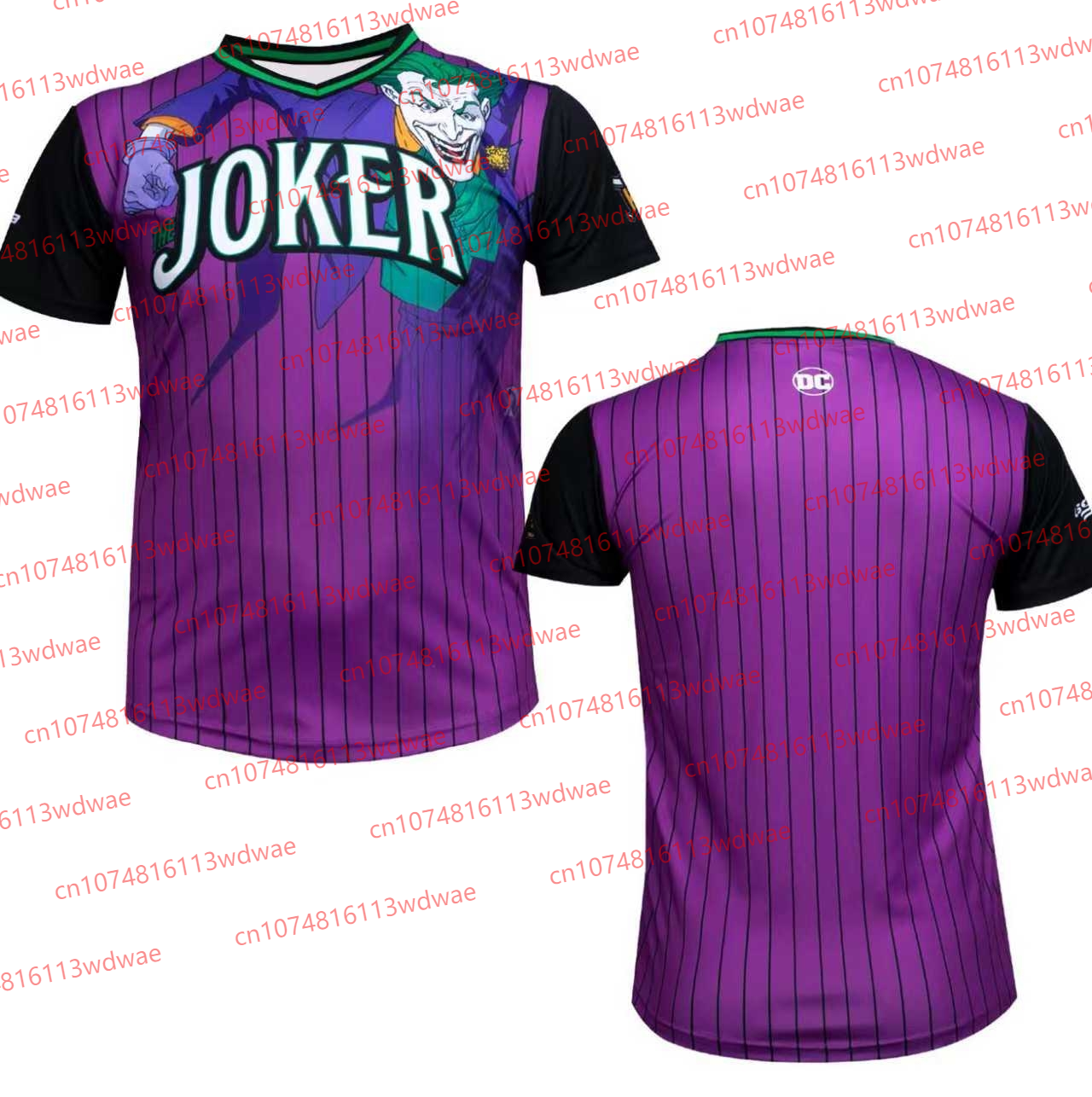 Joker Men Skinny T-Shirt V-Nec - Sports Equipment Jersey 评论和价格