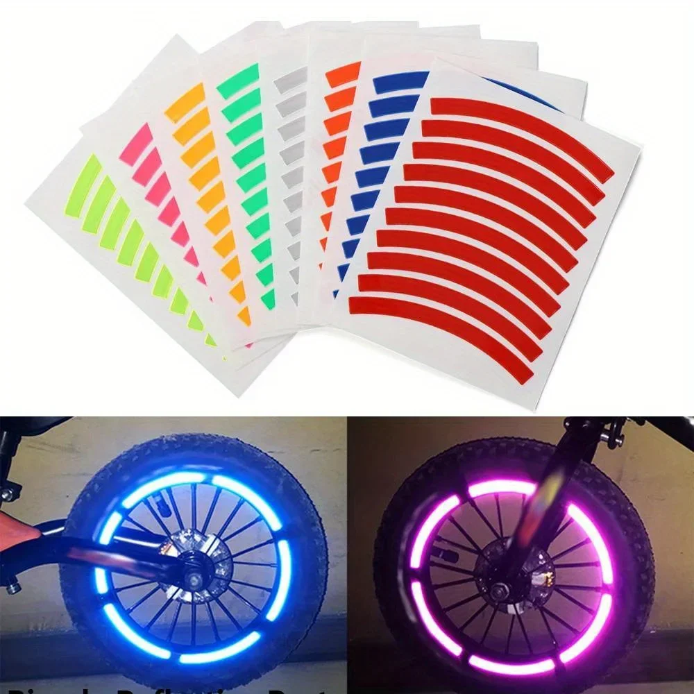 Colored Reflective Tire Sticke - Balance Bike Kids 评论和价格