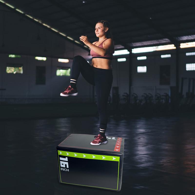 Plyometric Jump Box Shockproof - Sports Equipment Website 评论和价格