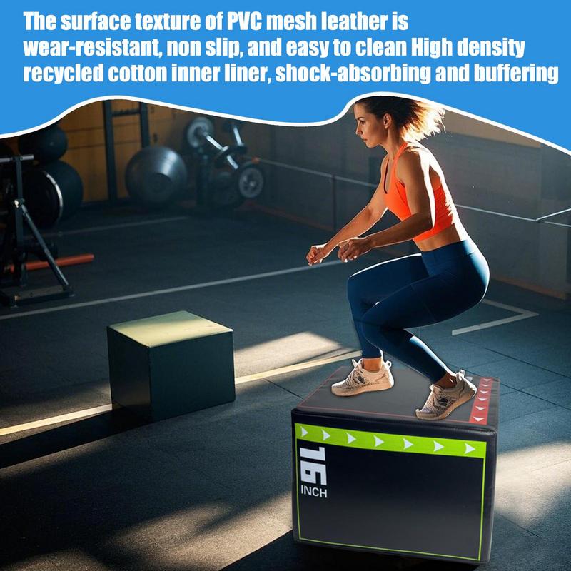 Plyometric Jump Box Shockproof - Sports Equipment Website 评论和价格