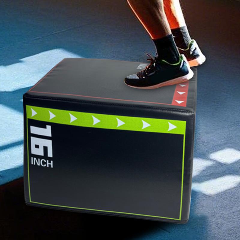 Plyometric Jump Box Shockproof - Sports Equipment Website 评论和价格