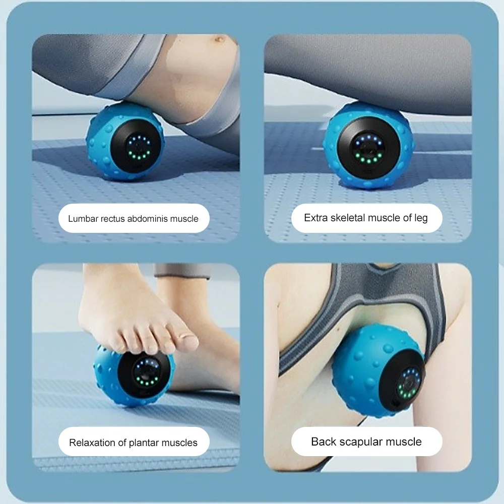 New Vibrating Massage Ball Ele - Sports Equipment Website 评论和价格