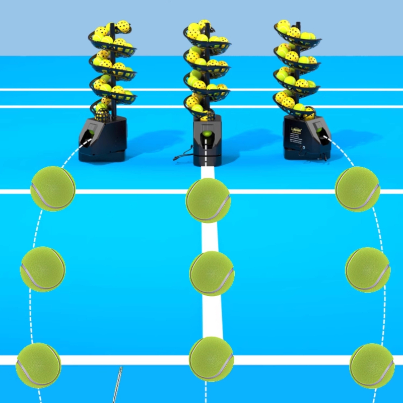 Adjustable Tennis Ball Machine - Sports Equipment For Tennis 评论和价格