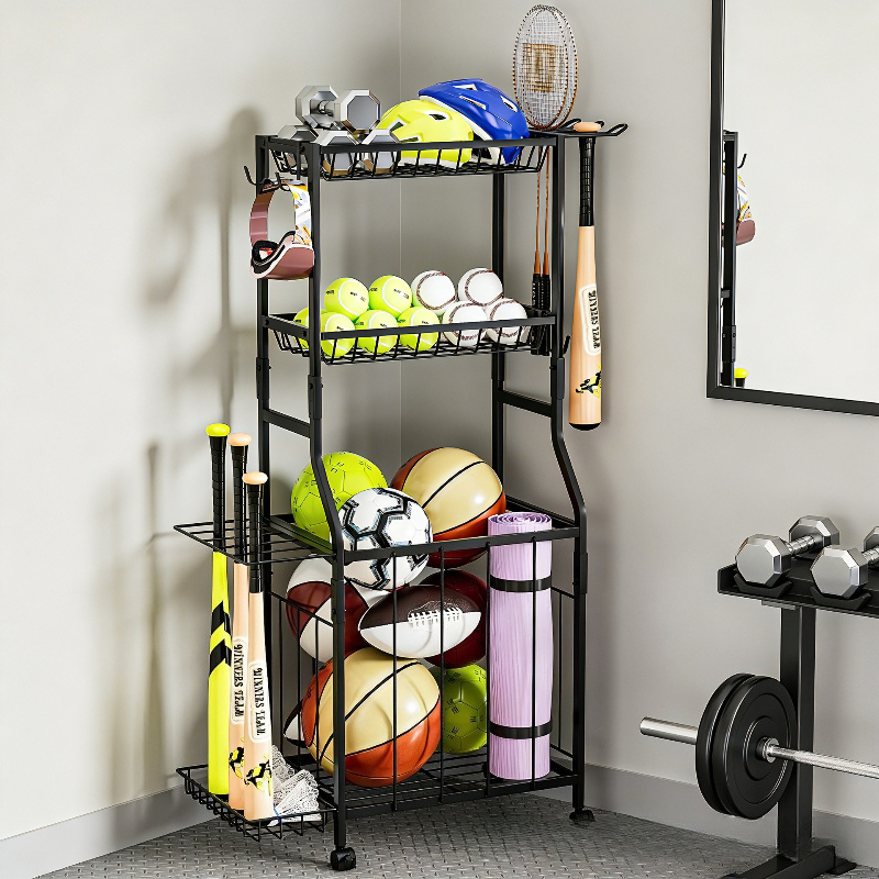 Multi-functional Fitness equip - Sports Equipment Trolley 评论和价格
