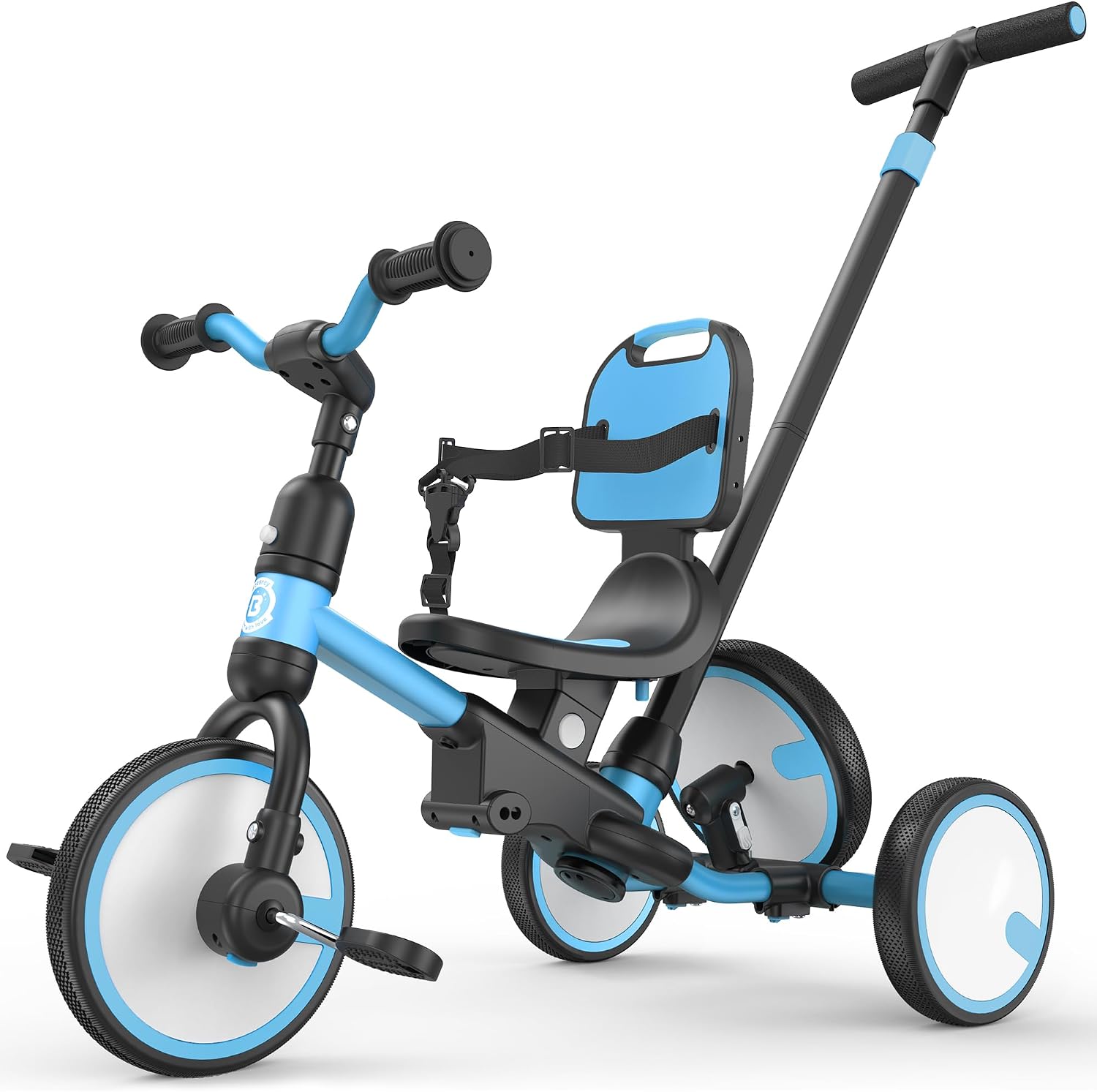 5-in-1 Toddler Tricycle with P - Balance Bike Kids 评论和价格