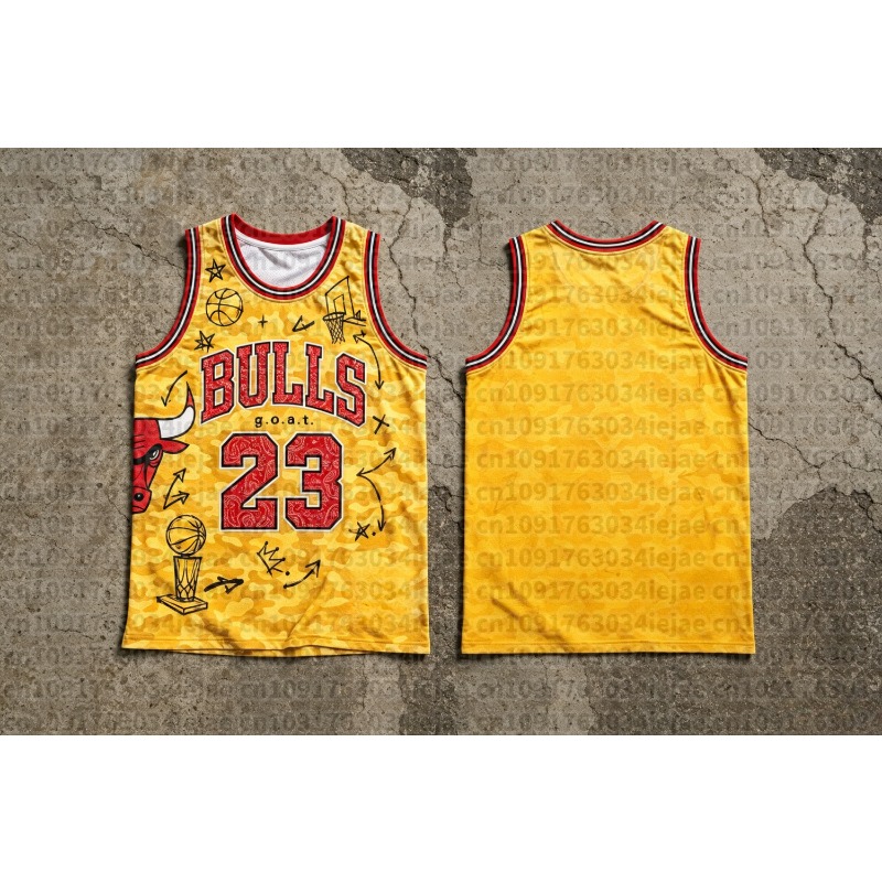 Retro 23 Jersey  Number & Dood - Sports Equipment Jersey 评论和价格