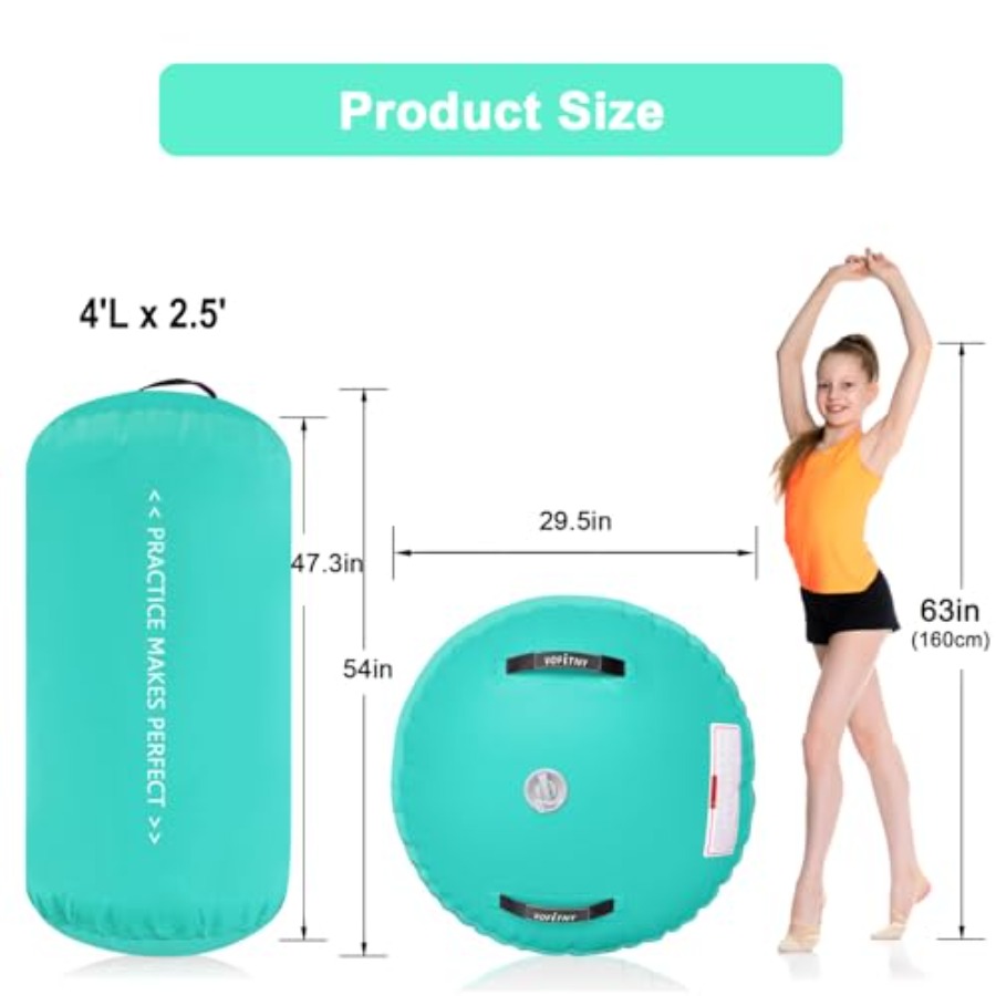 Inflatable Gymnastics Air Mat  - Tumbling Air Track 评论和价格
