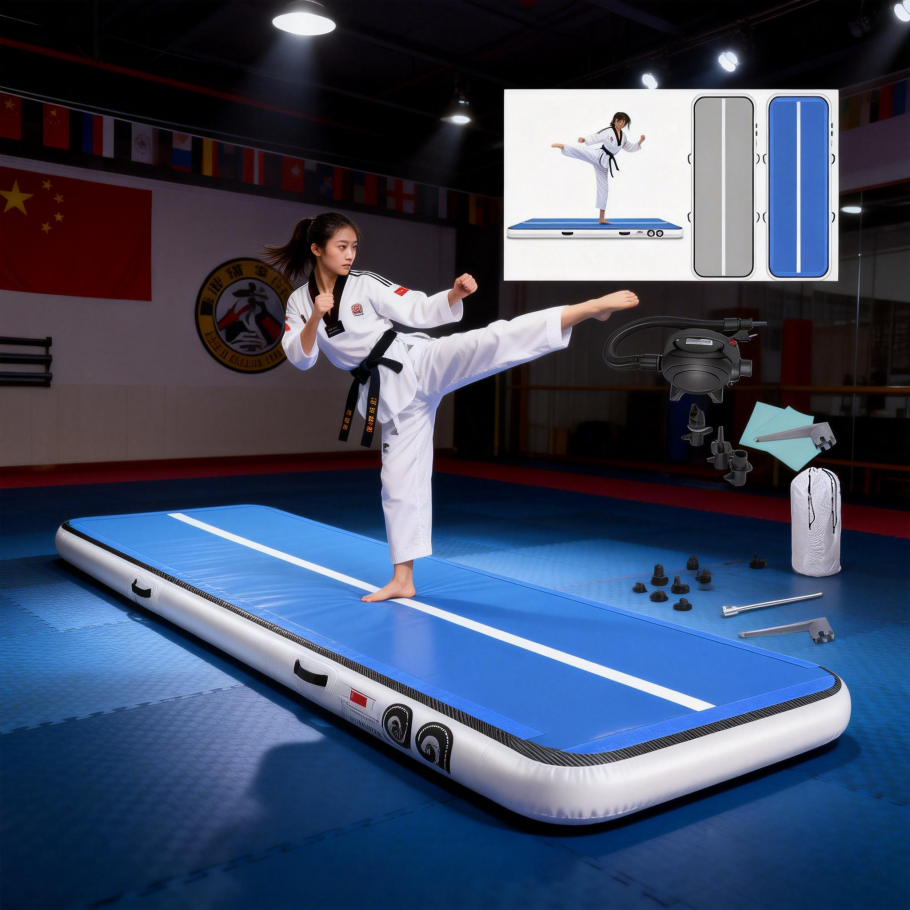 Factory Wholesale Inflatable A - Tumbling Air Track 评论和价格