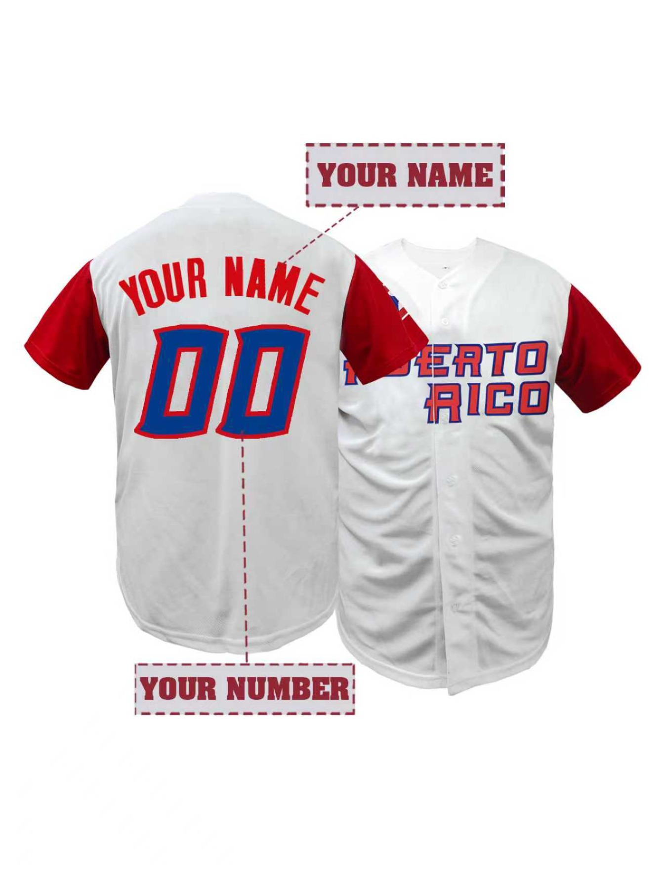 Men's Personalized Name And Nu - Sports Equipment Jersey 评论和价格