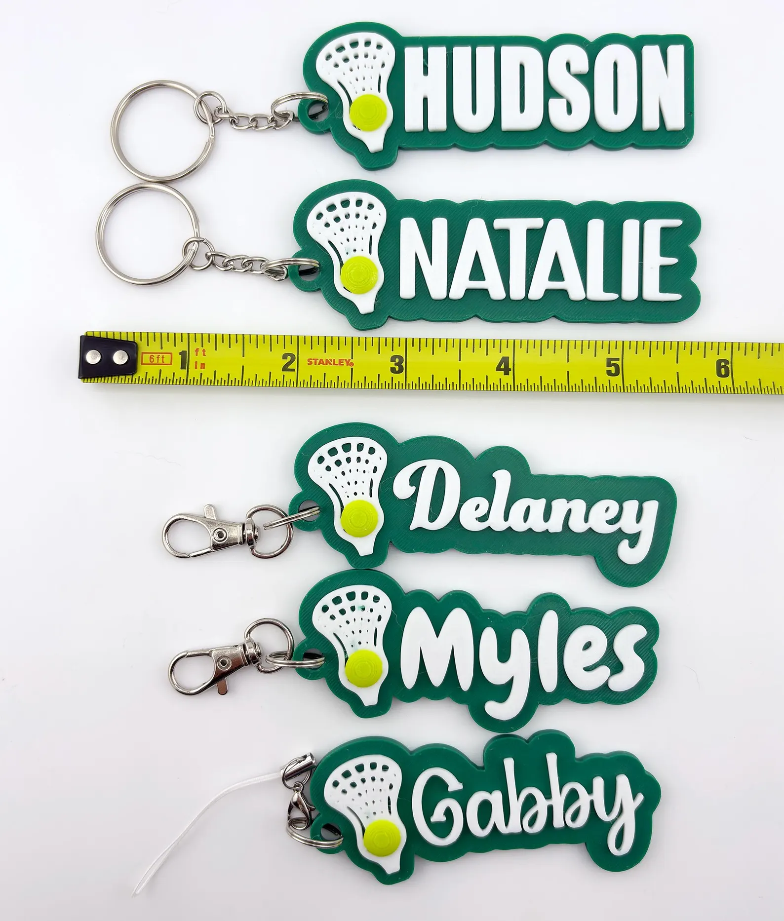 Personalized  Name Tag Keychai - Name Sports Equipment 评论和价格