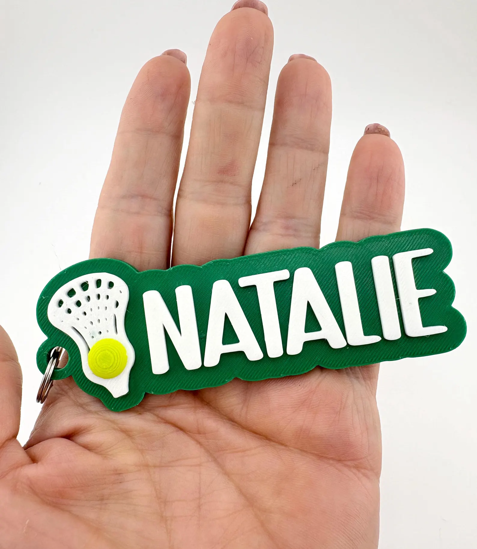 Personalized  Name Tag Keychai - Name Sports Equipment 评论和价格