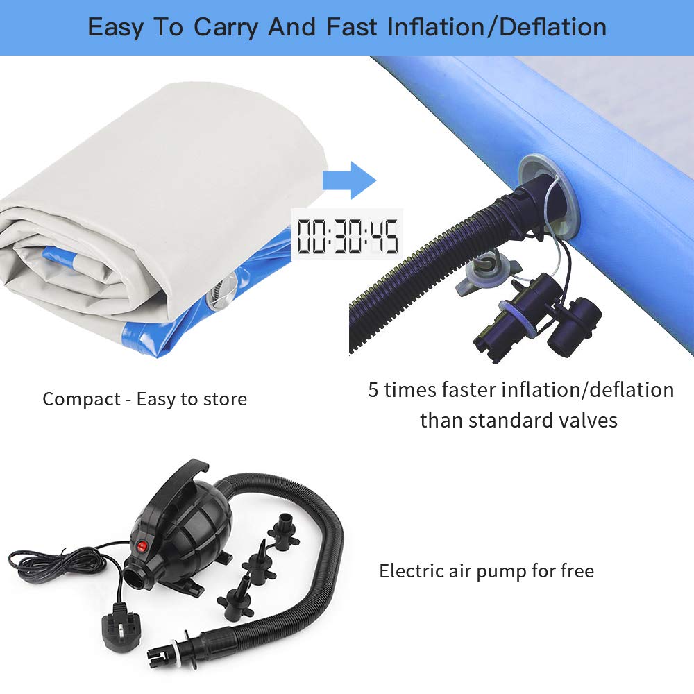 3 Meters Inflatable Air Gym Ai - Tumbling Air Track 评论和价格